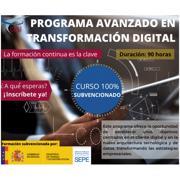 Programa avanzado en transformación digital