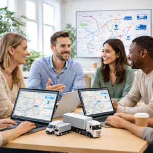 Planificación de rutas e infraestructuras en el transporte intracomunitario