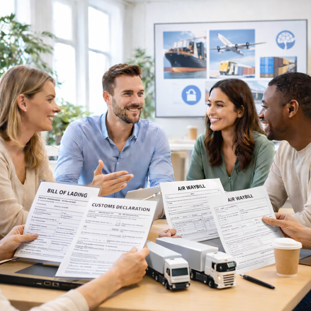 Principal documentación en el transporte internacional