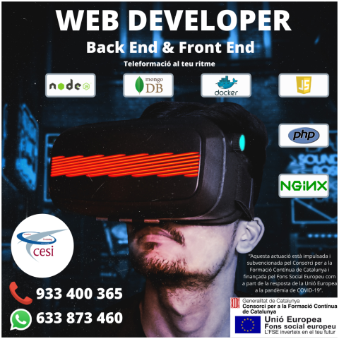 Itinerario formativo Web Developer